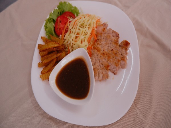 สเต็กหมู(รับวันหยุด)