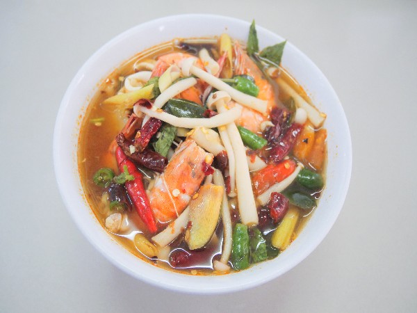 ต้มยำรวมมิตรทะเล+เห็ด (น้ำข้น)(รับวันหยุด)