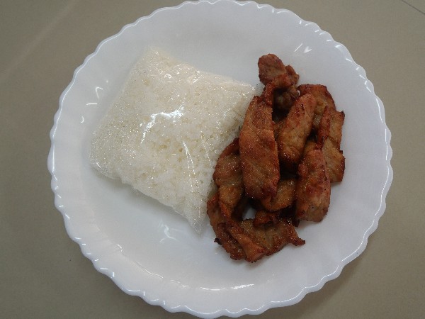 ข้าวเหนียวหมูเค็ม(รับวันหยุด)